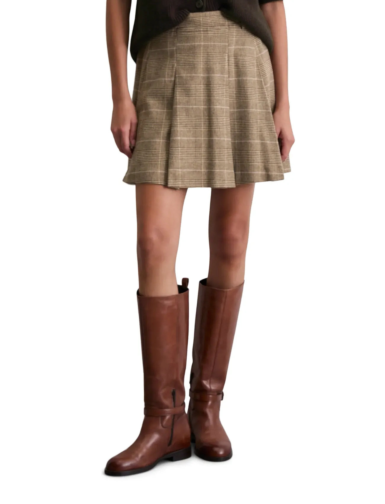 Marc O'Polo Woven Nederdele, 42, Beige, Nederdele > Korte Nederdele, Dame