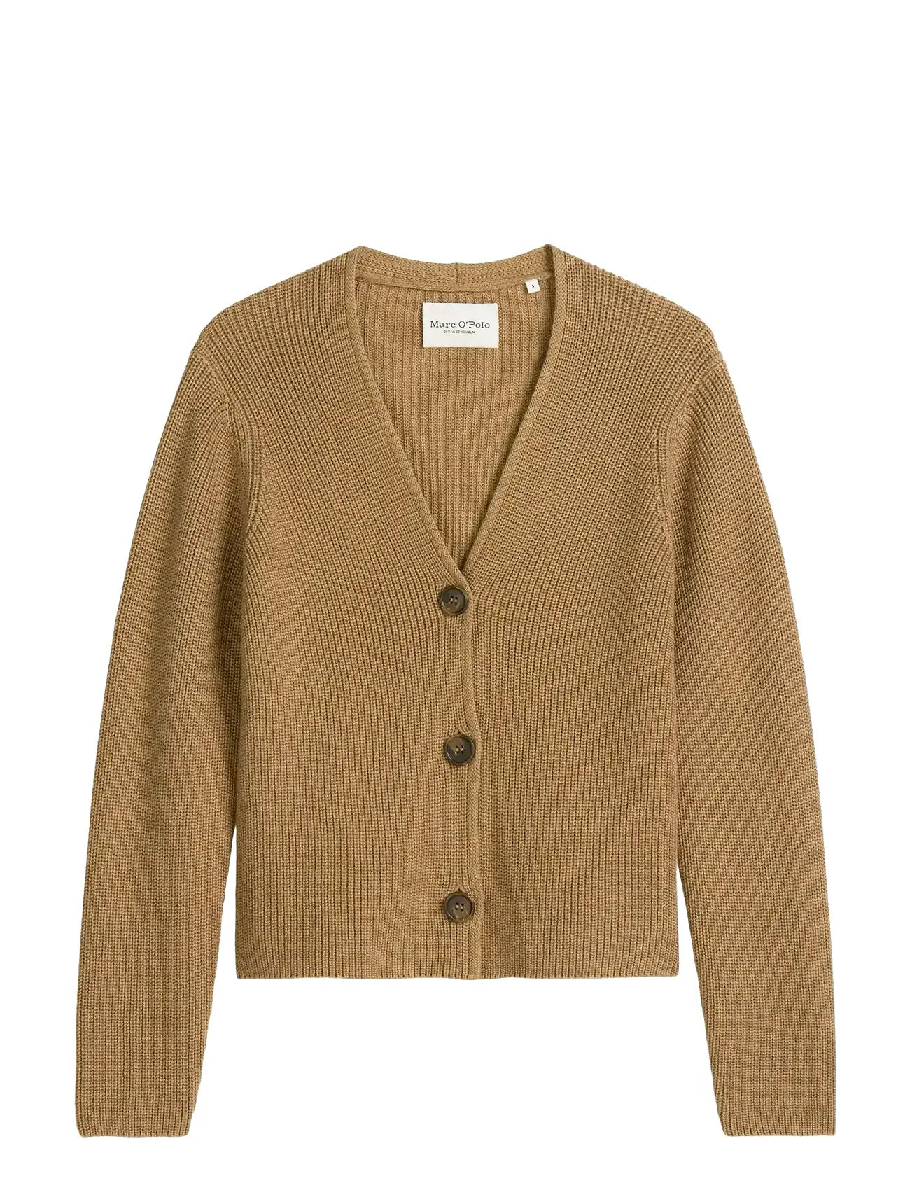 MARC O'POLO Cardigans Lange Ärmel Beige - XL - Damen