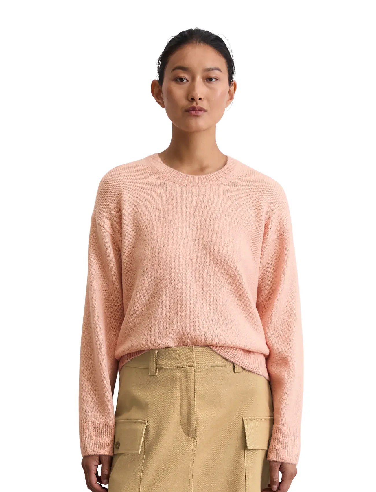 Marc O'Polo Pullover Long Sleeve, M, Pink, Strik > Trøjer, Dame