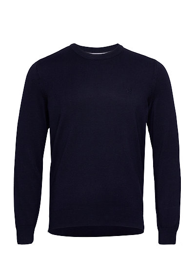 Pullover Long Sleeve Strickpullover Rundhals Blau MARC O'POLO