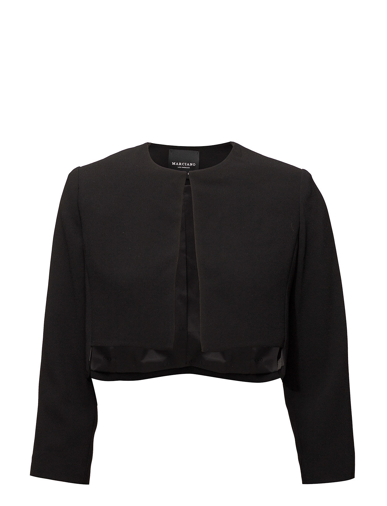 Short Blazer Boucle Gebreide Trui Zwart Marciano By Guess marciano by guess kopen in de aanbieding Short Blazer Boucle Gebreide Trui Zwart Marciano By Guess marciano by guess kopen in de aanbieding