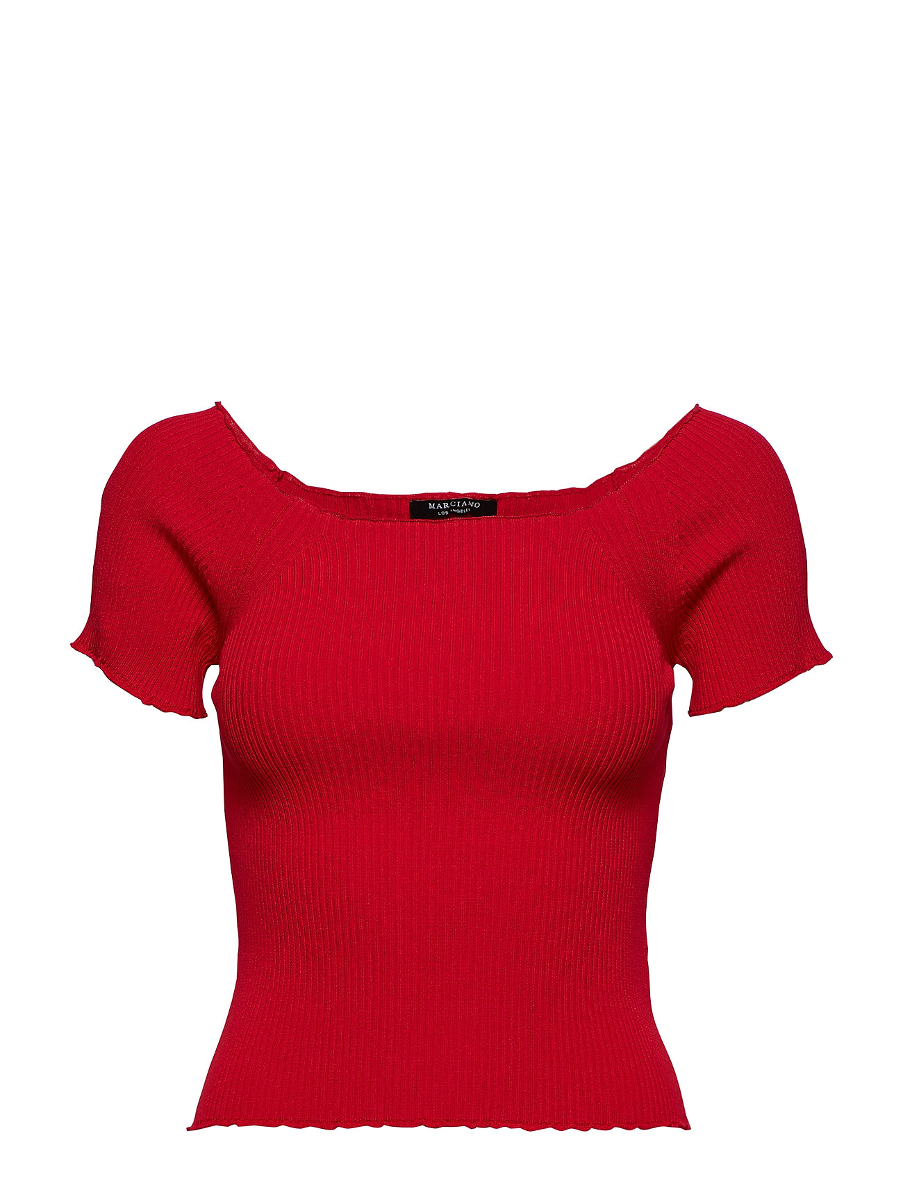 Kyra Sw Outshouledr Top T Shirts Tops Short Sleeved Rood Marciano By Guess marciano by guess kopen in de aanbieding Kyra Sw Outshouledr Top T Shirts Tops Short Sleeved Rood Marciano By Guess marciano by guess kopen in de aanbieding