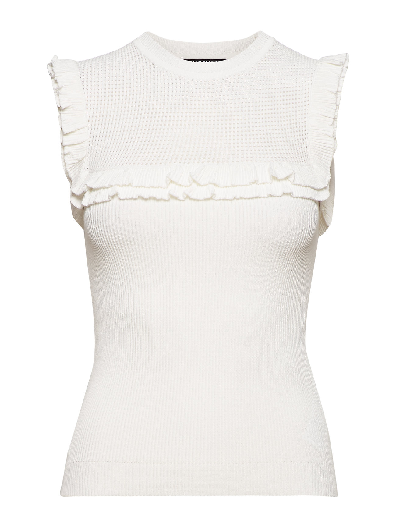 Alana Sweater Top T Shirts Tops Sleeveless Wit Marciano By Guess marciano by guess kopen in de aanbieding Alana Sweater Top T Shirts Tops Sleeveless Wit Marciano By Guess marciano by guess kopen in de aanbieding