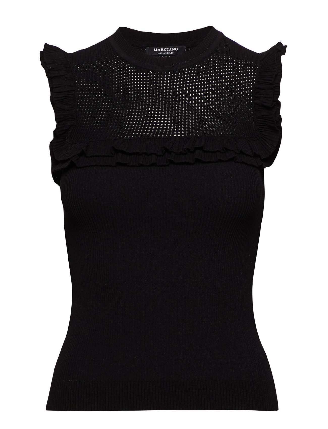 Alana Sweater Top T Shirts Tops Sleeveless Zwart Marciano By Guess marciano by guess kopen in de aanbieding Alana Sweater Top T Shirts Tops Sleeveless Zwart Marciano By Guess marciano by guess kopen in de aanbieding