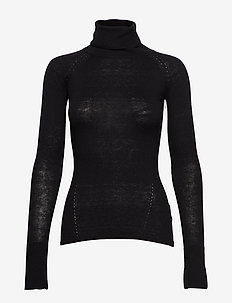 CABIRIA SWEATER TOP - JET BLACK A996