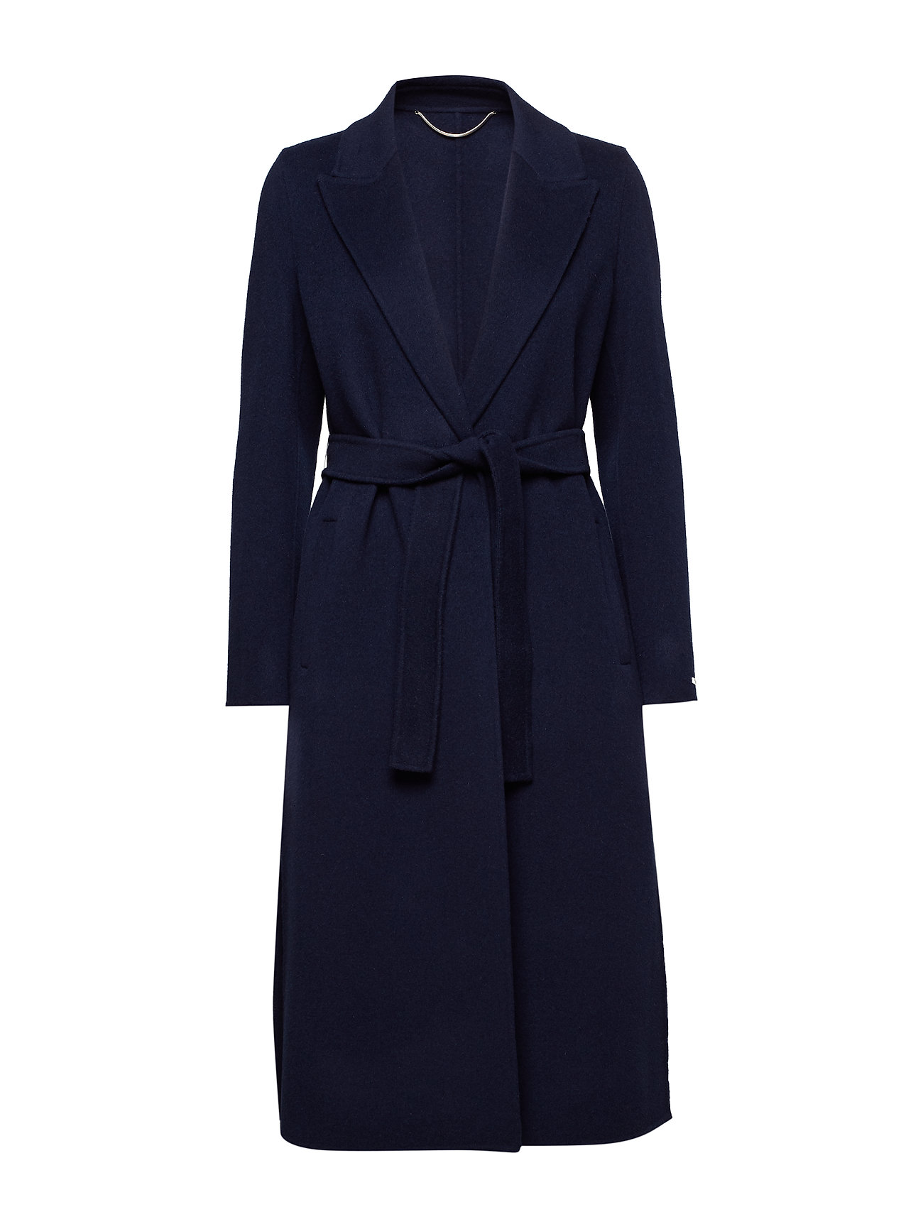 Grace Wollen Jas Lange Blauw Marella marella kopen in de aanbieding