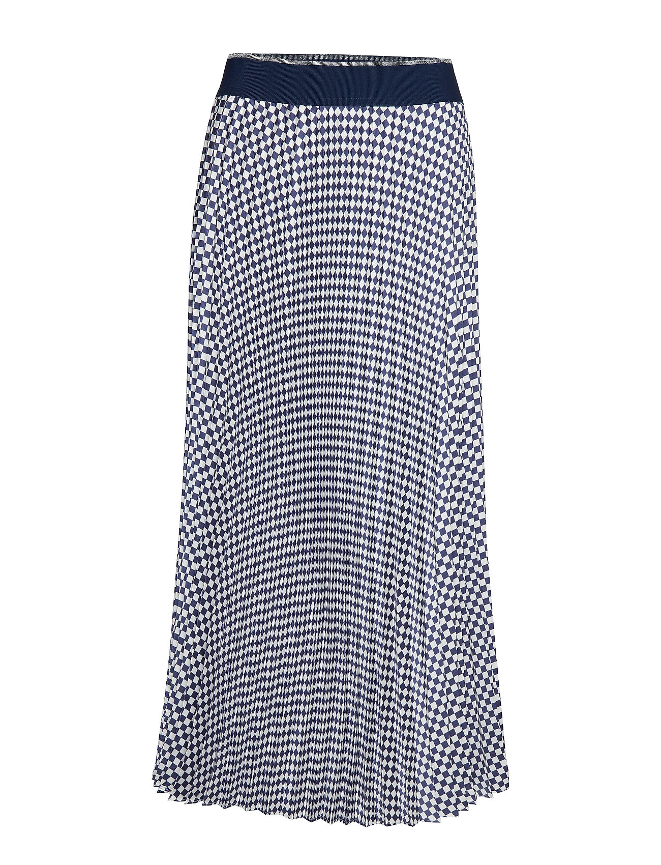 Gonzaga Rok Knielengte Blauw Marella marella kopen in de aanbieding