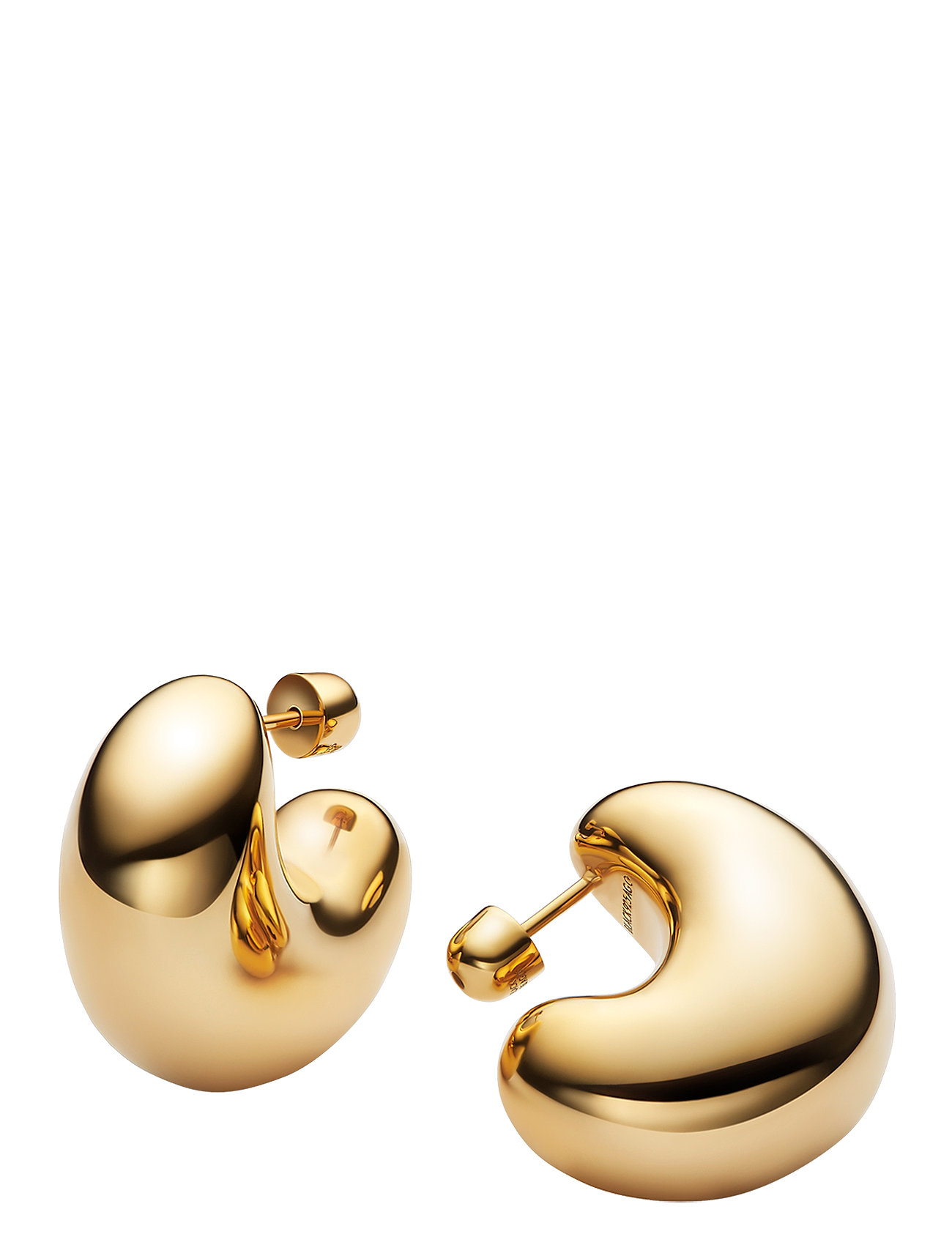 Maria Black Tryvann Dome Earring - Pair (MBK101085AG-PAIR) - Hoops