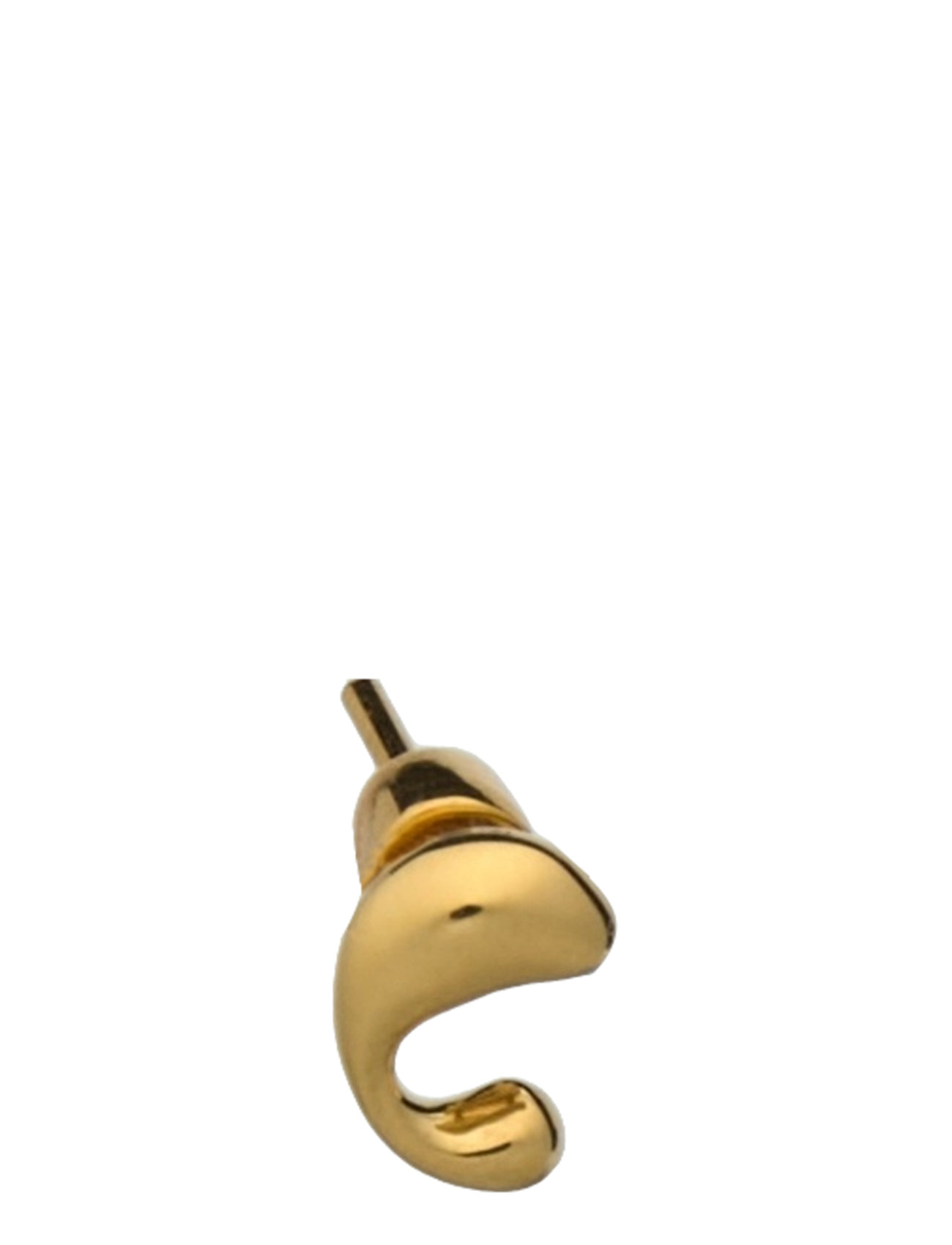 Maria Black Dolphin Pool Stud Gold Guld