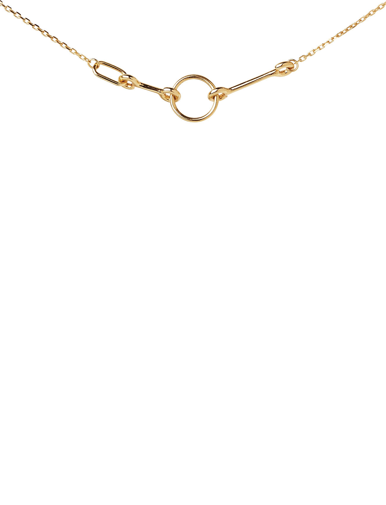 Knight Necklace Collier Sieraden Goud Maria Black maria black kopen in de aanbieding