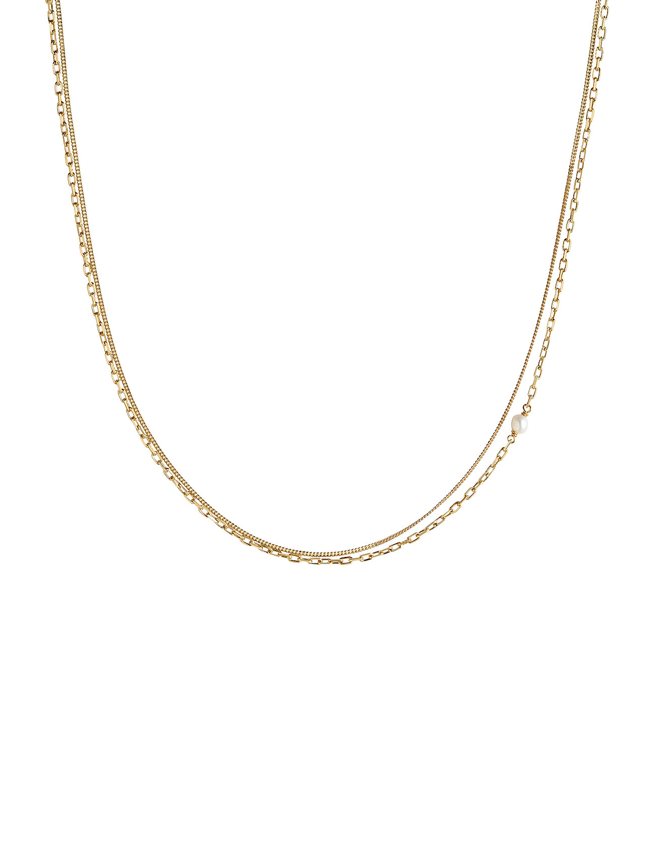 MARIA Schwarz Cantare Kette Gold - One Size - Damen