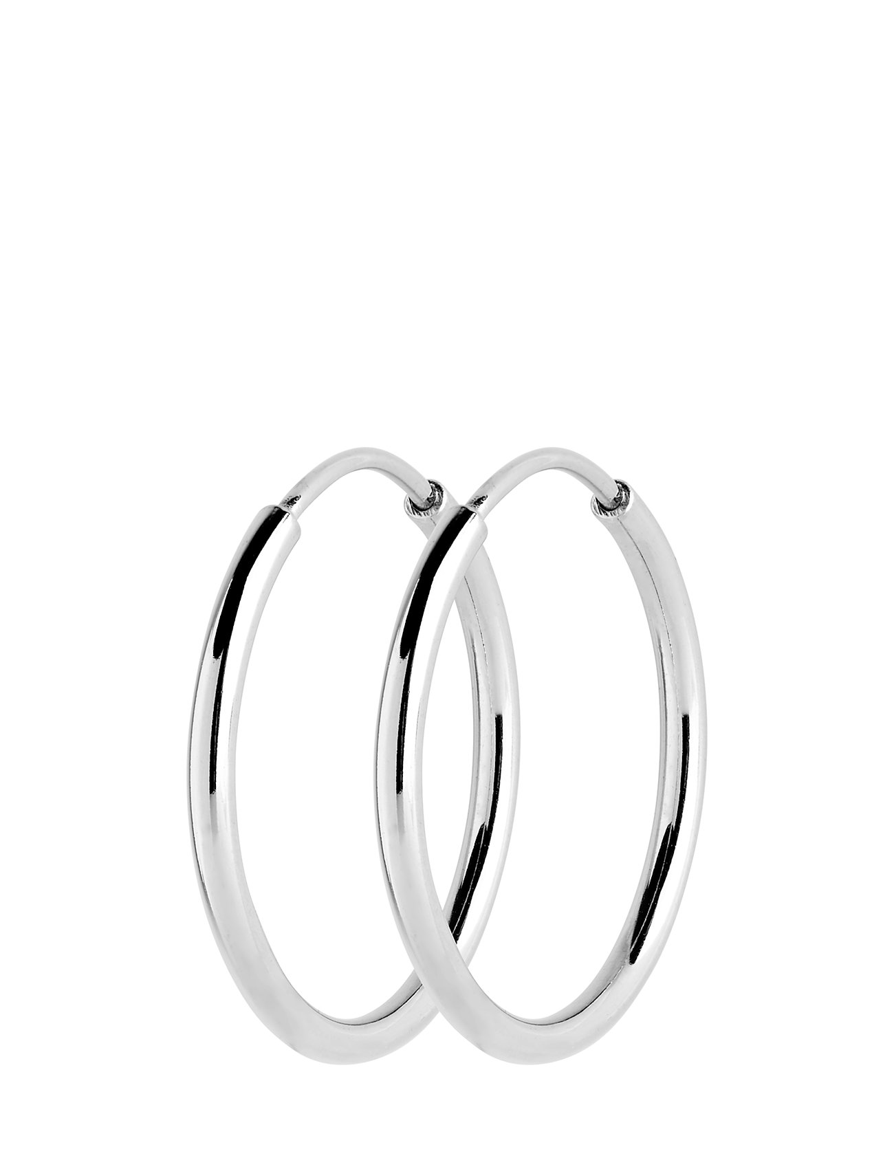 MARIA Schwarz Senorita Hoop Silber - 25 Mm - Damen