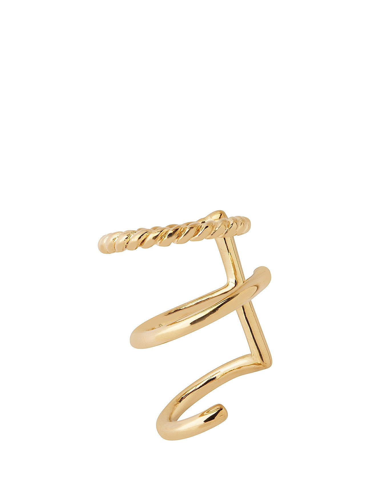Sofia Earcuff Accessories Jewellery Earrings Single Earring Gold Maria Black