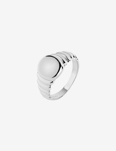 Wave Ring - bagues - silver hp