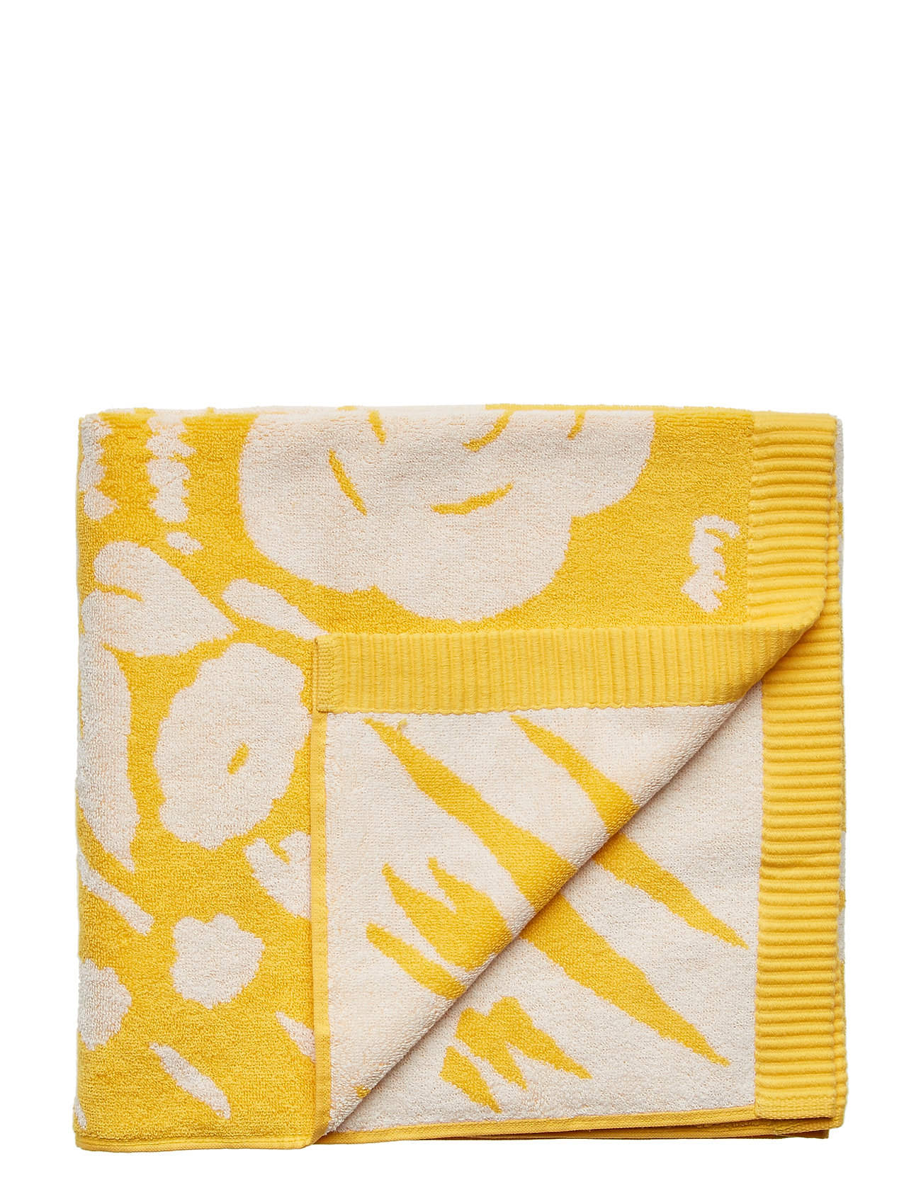 Onni Handtowel Yellow White 14 Marimekko Home Boozt Com