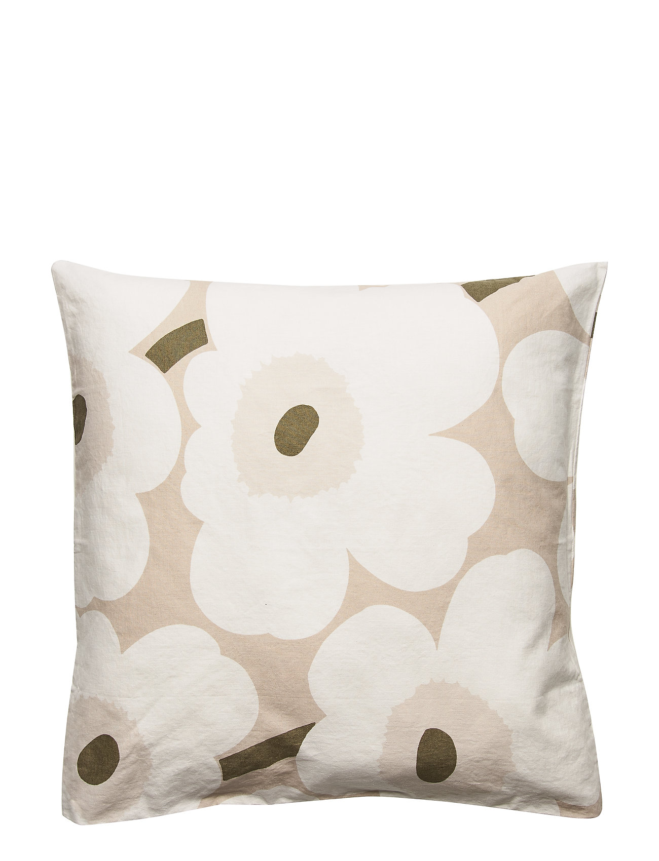 Unikko Co Li Pillow Cover Beige White Green 23 Marimekko