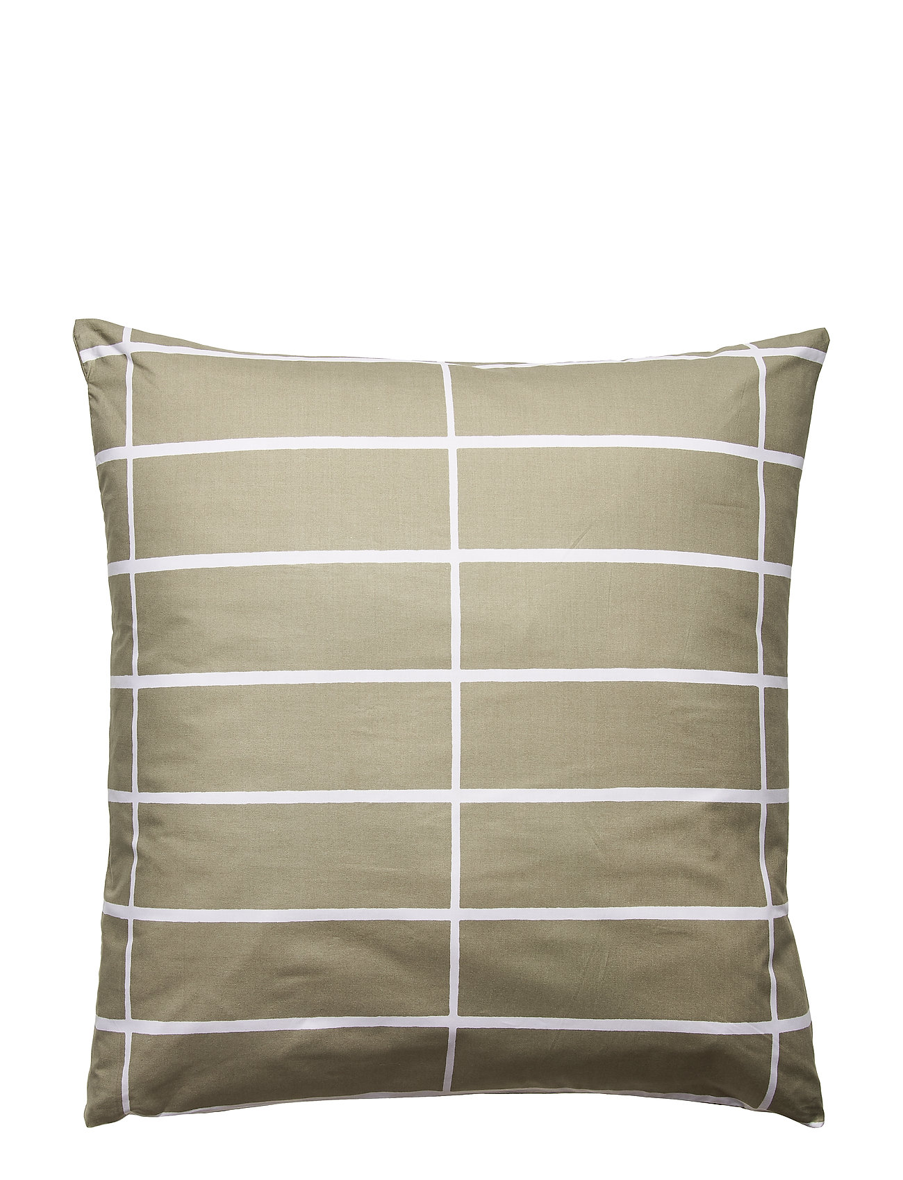Tiiliskivi Pillow Cover Greygreen White 23 Marimekko Home