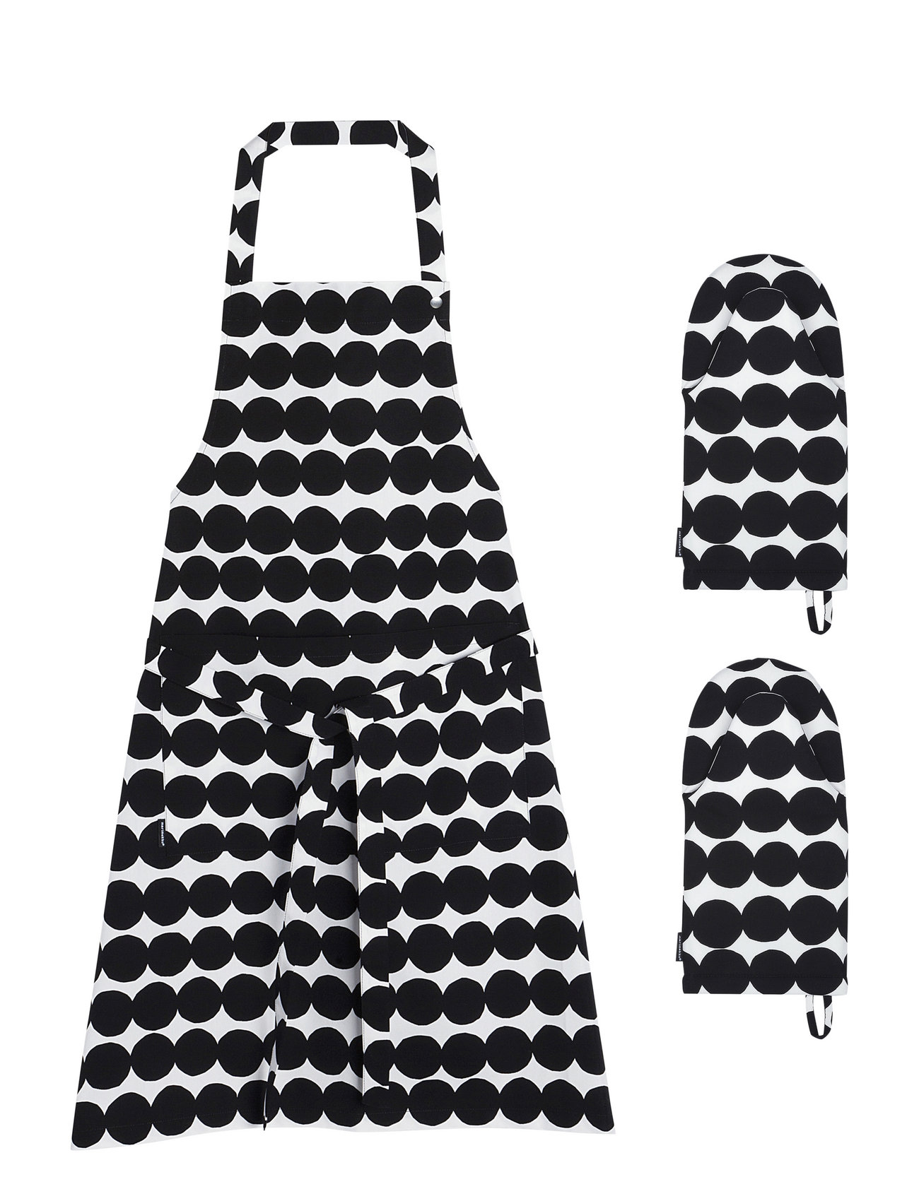 Räsymatto Kitchen Textile Set Home Textiles Kitchen Textiles Aprons Multi/patterned Marimekko Home