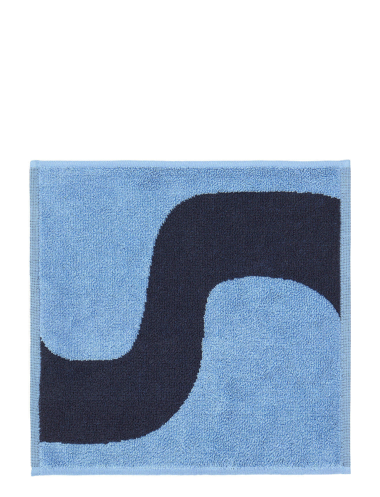 Seireeni Mini Towel 30X30Cm Home Textiles Bathroom Textiles Towels & Bath Towels Face Towels Blue Marimekko Home
