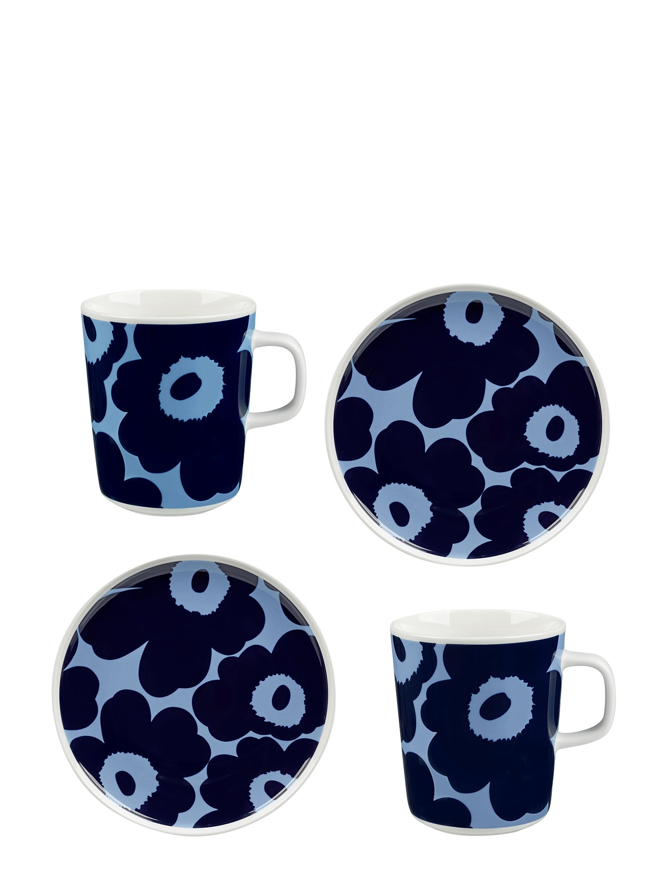 Marimekko Home Unikko Breakfast Set 2pcs M+p - Small plates 