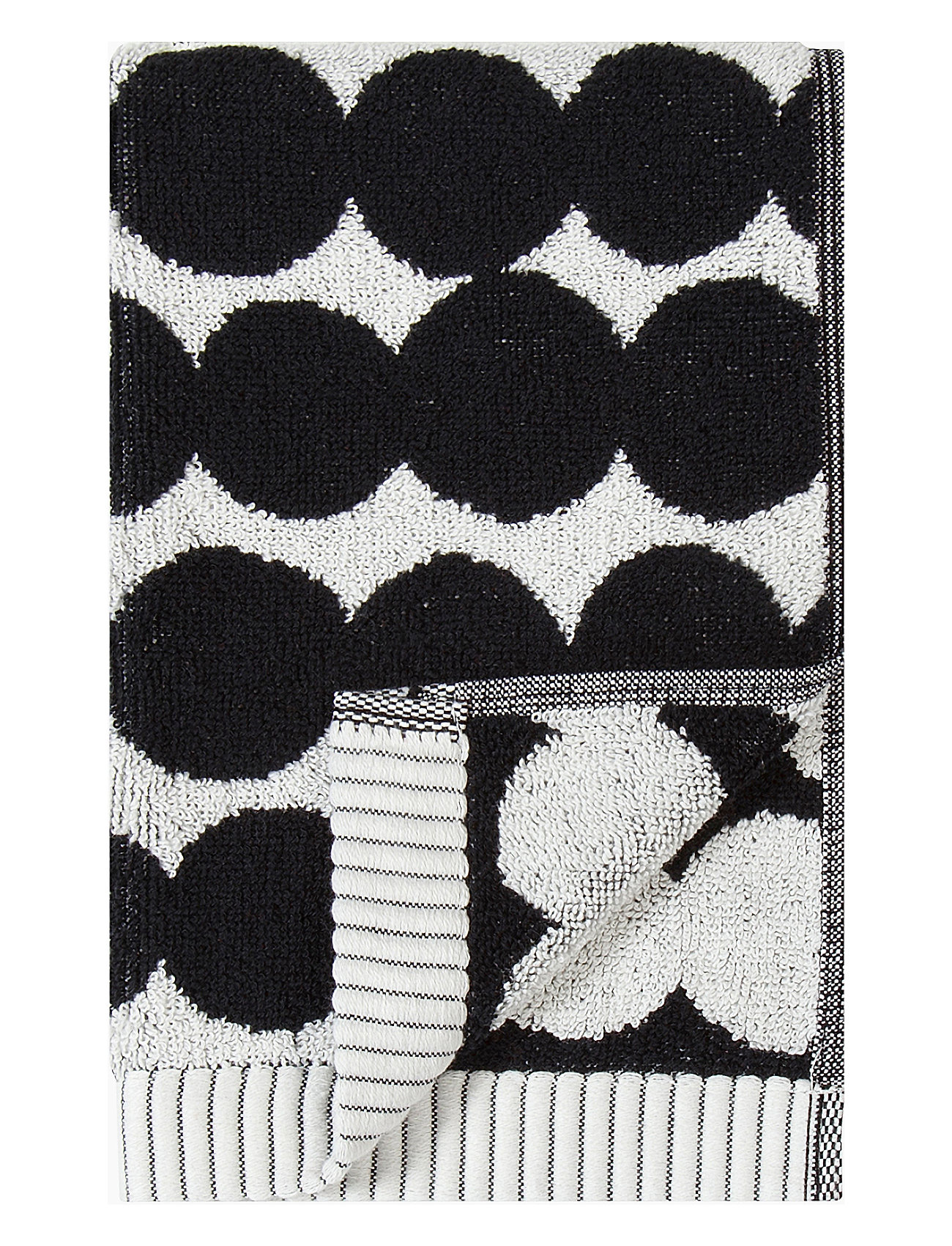 Marimekko Home Räsymatto Guest Towel 30X50 Svart