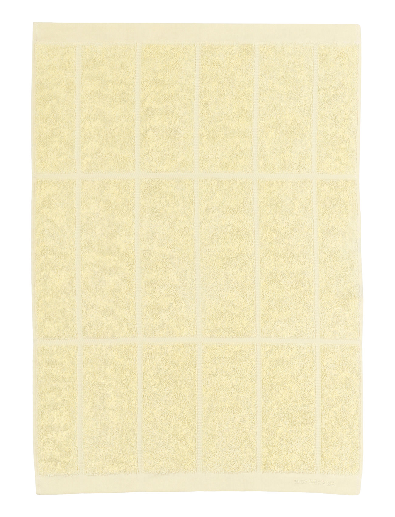 Tiiliskivi Hand Towel 50X70Cm Home Textiles Bathroom Textiles Towels & Bath Towels Hand Towels Yellow Marimekko Home