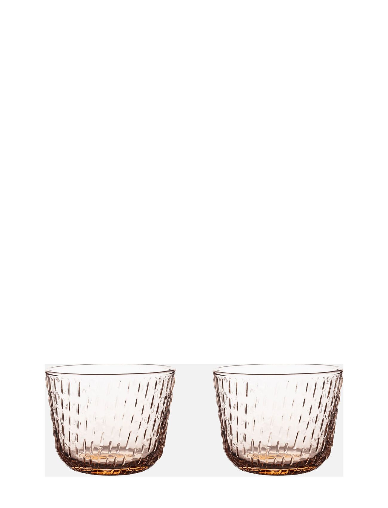 Marimekko Home Syksy Glass Tumbler 2Dl 2 Pcs Gul