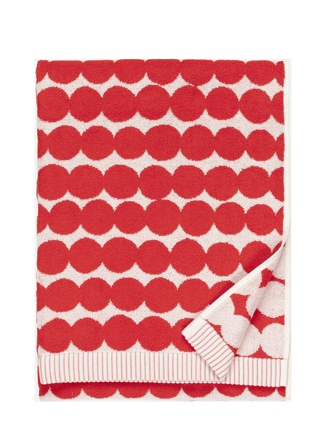 Marimekko Home Räsymatto Bath Towel 70X150 Cm Röd