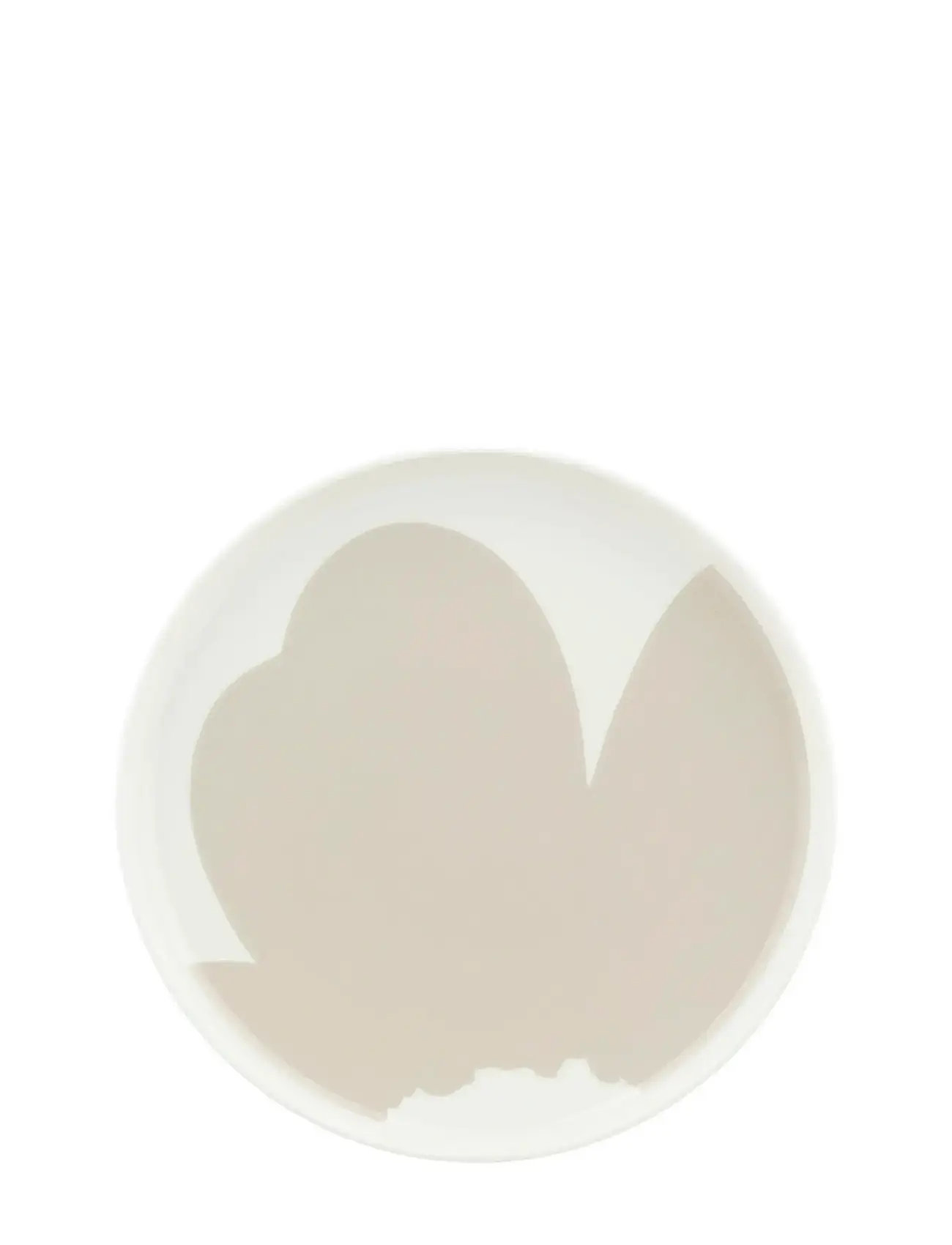 Marimekko Home Iso Unikko Plate 25 cm, Ø 25 cm, White, Tallerkener > Middagstallerkener, Unisex