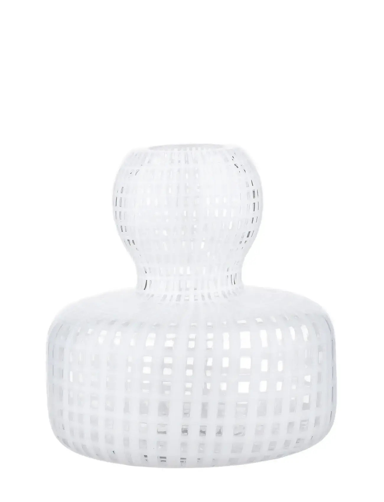 Marimekko Home Flower Vase Filigree, One Size, White, Vases > Other Vases, Unisex