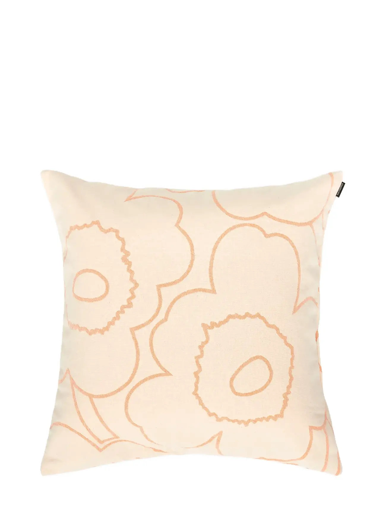 Marimekko Home Piirto Unikko Cushion 55X55, 60X60 cm, Beige, Puder & Tæpper > Puder, Unisex