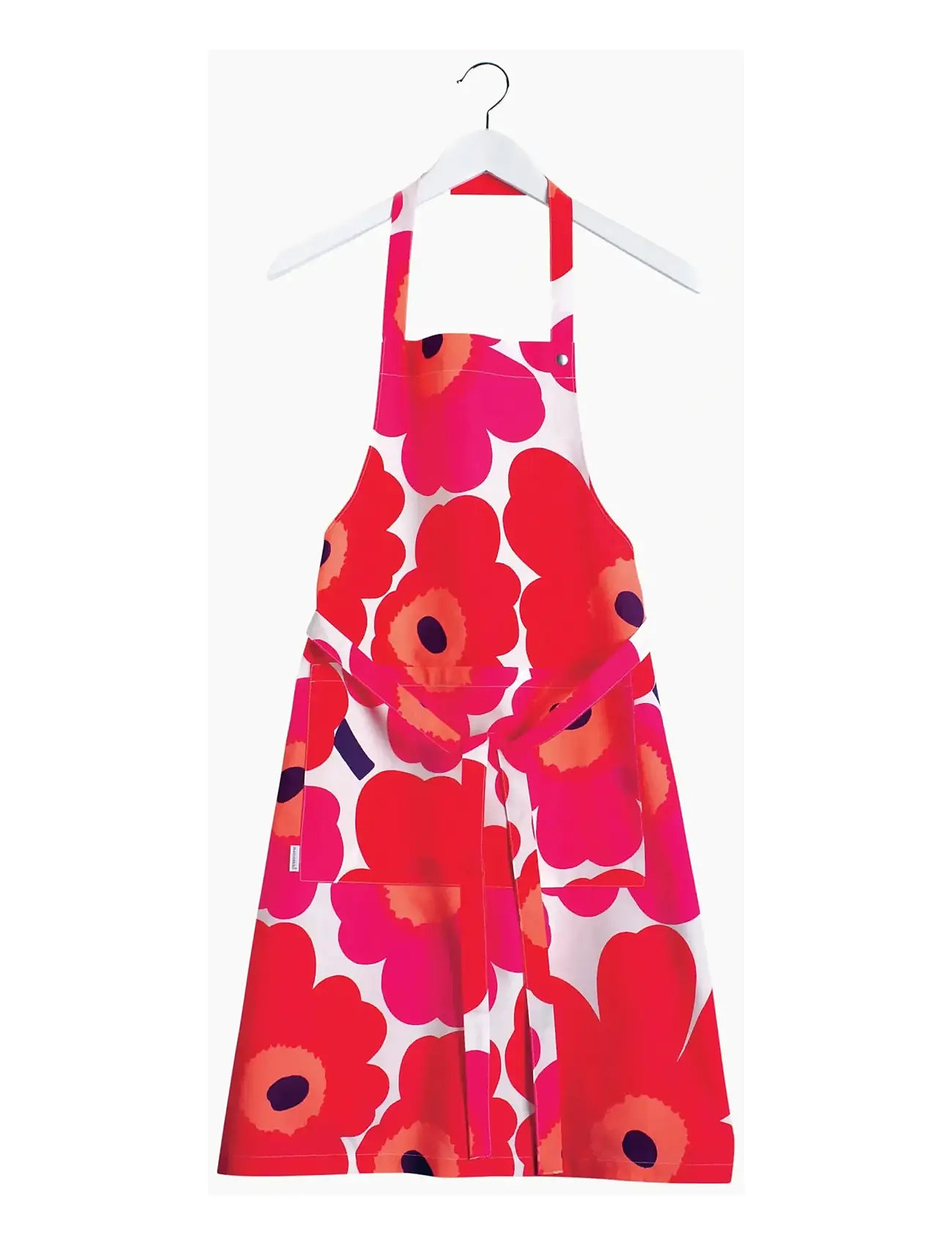 Marimekko Home Pieni Unikko Apron, L:84 cm, Multi/patterned, Køkkentekstiler > Forklæder, Unisex