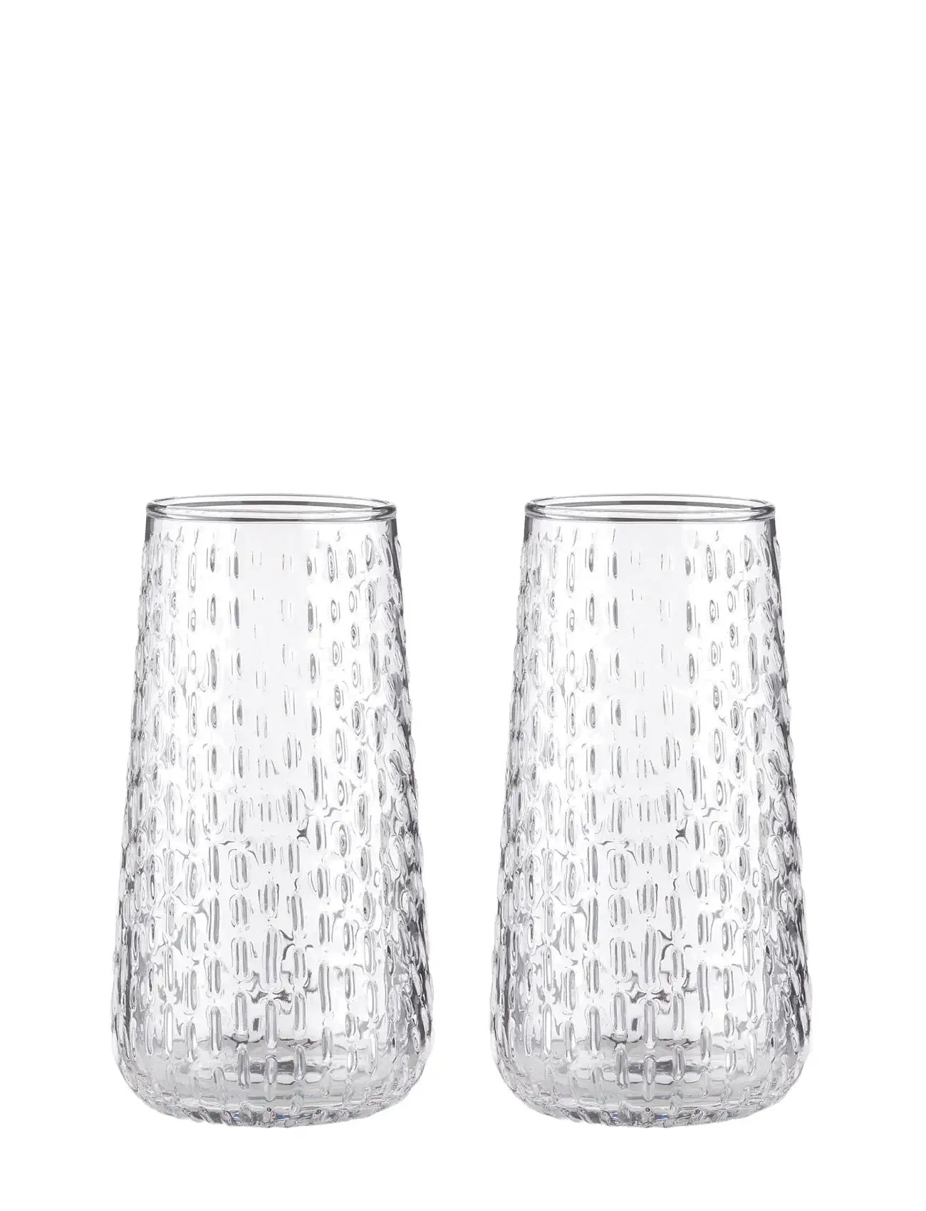 Marimekko Home Syksy Flute Glass 2 Pcs, 18 CL, Nude, Glas > Drikkeglas, Unisex