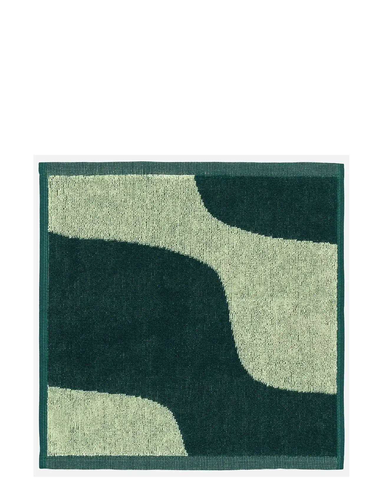 Marimekko Home Taifuuni Mini Towel 30X30cm, 30X30 cm, Green, Håndklæder Og Badehåndklæder > Håndklæder, Unisex