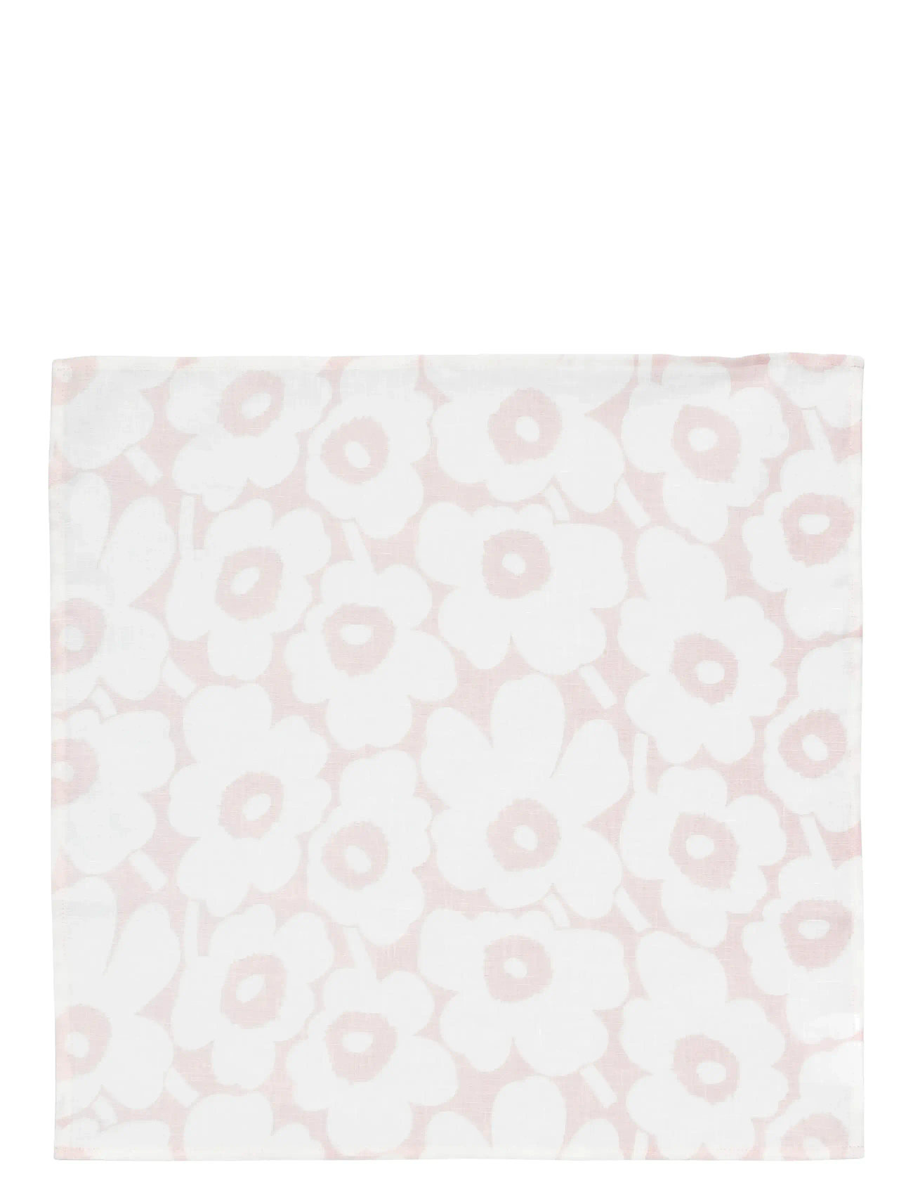 Marimekko Home Mini Unikko Napkin, One Size, White, Servietter > Stofservietter, Unisex