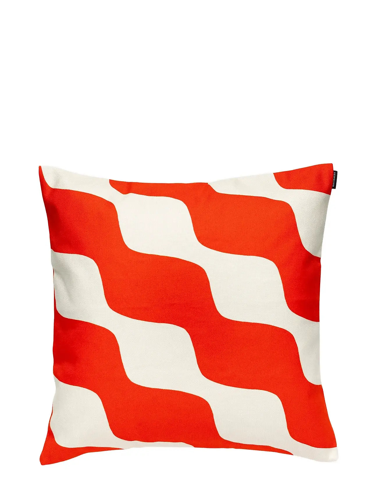 Marimekko Home Taifuuni Cushion Cover 50X50, 50X50 cm, Red, Puder & Tæpper > Pudebetræk, Unisex