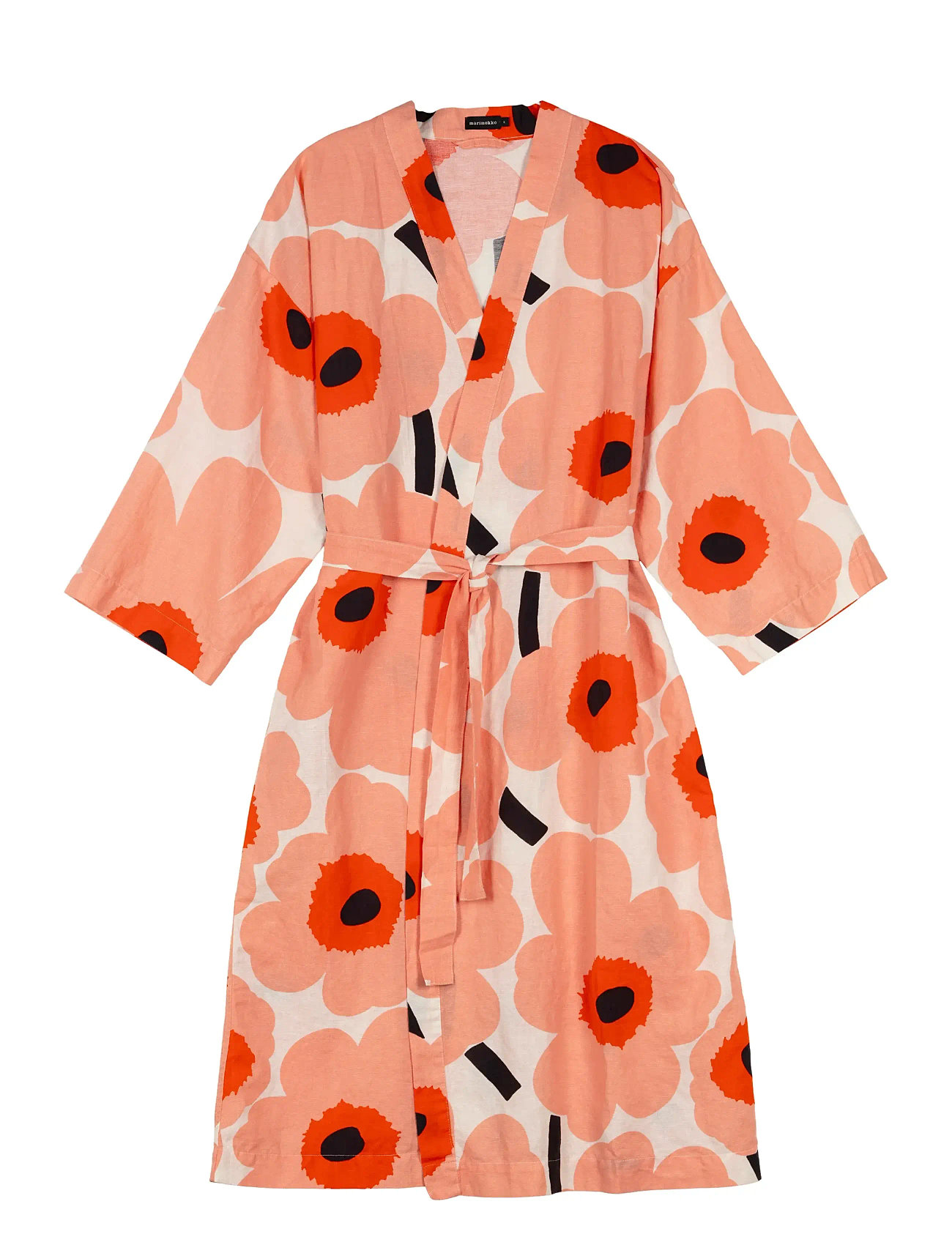 Marimekko Home Unikko Home Robe, L/XL, Pink, Tekstiler Til Badeværelset > Badekåber, Unisex