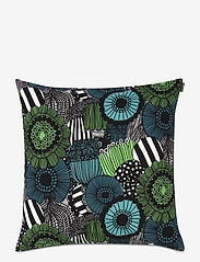 PIENI SIIRTOLAPUUTARHA CUSHION COVER - WHITE, GREEN