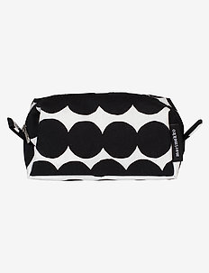 TIISE RÄSYMATTO COSMETIC BAG - toiletry bags - white,black