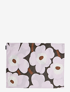 P.UNIKKO ACRYL C.PLACEMAT - DARK GREEN, PINK, BROWN