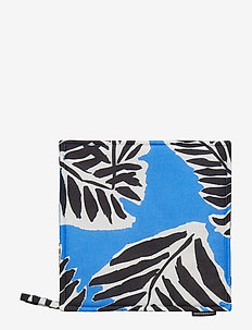 BABASSU POT HOLDER - BLUE, BLACK, OFF-WHITE