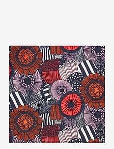PIENI SIIRTOLAPUUTARHA NAPKIN - WHITE, RED, DARK BLUE