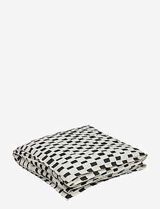 ISO NOPPA DUVET COVER - OFF-WHITE, BLACK