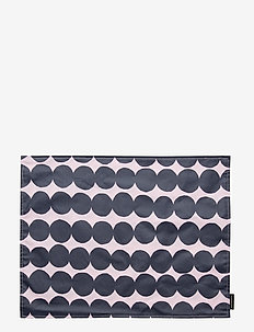 RÄSYMATTO ACRYLIC COTTON PLACEMAT - PINK, DARK BLUE