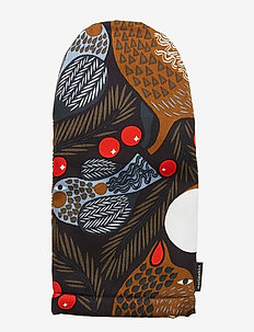 Ketunmarja ovenmitten - DARK BLUE, BROWN