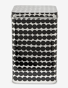 Räsymatto tin box - GREY, BLACK