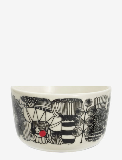 SIIRTOLAPUUTARHA BOWL - breakfast bowls - white,black,red