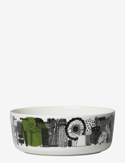 SIIRTOLAPUUTARHA BOWL - breakfast bowls - white,black,green