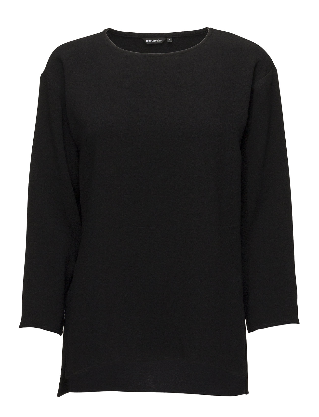 Enni Shirt T Shirts Tops Long Sleeved Zwart Marimekko marimekko kopen in de aanbieding