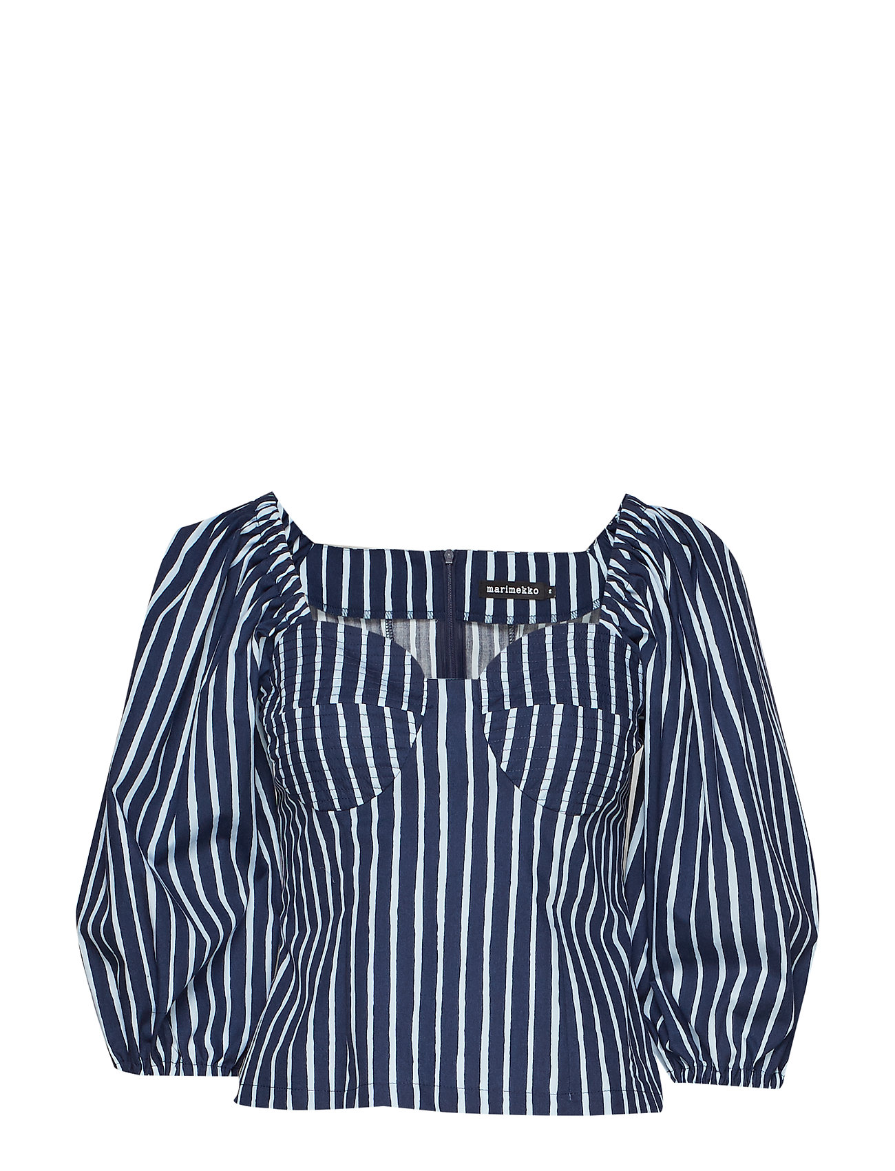 Jokatytto Piccolo Shirt Blouse Lange Mouwen Blauw Marimekko marimekko kopen in de aanbieding Jokatytto Piccolo Shirt Blouse Lange Mouwen Blauw Marimekko marimekko kopen in de aanbieding